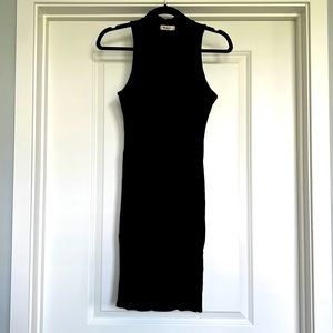 Midi ribbed dress - Size L